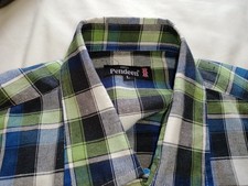Camicia uomo Pendeen L blu