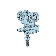 BS OMGE   23 CARRELLO A 4 RUOTE 2 PZ (5,0 BS)