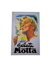 Insegna pubblicitaria GELATI MOTTA