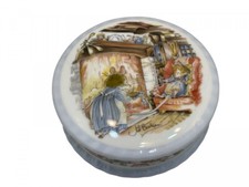 Barattolo porcellana Royal Doulton 3,5 x 9,5 cm - 1 scelta. Ottime condizioni    