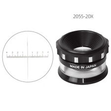 Lente di ingrandimento portatile 20x scala PEAK 2055-20X originale con scala standard