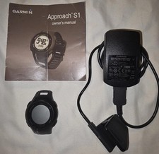 Orologio Garmin Approach S1 GPS Golf NON TESTATO VENDUTO COSÌ COM'È