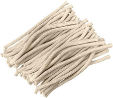 50 stoppini cotone per lampade