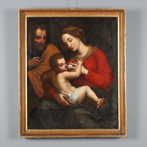 Dipinto antico madonna con - dipinto,