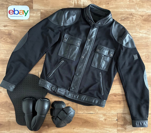 Giacca pelle ibrida belstaff - giacca,