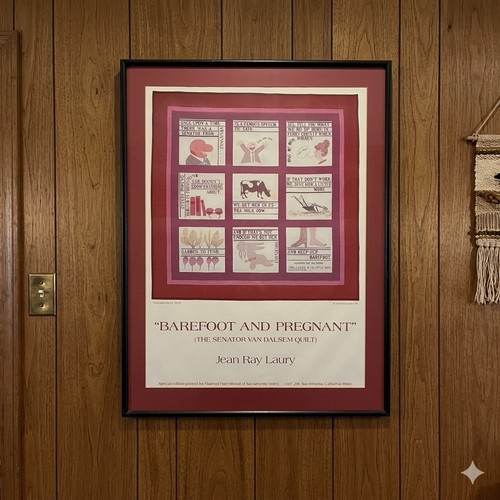 Poster artistico trapuntato