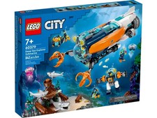 LEGO 60379-LEGO CITY- Sottomarino per esplorazioni abissali-NUOVO-FUORI CATALOGO