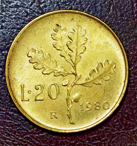Moneta 20 lire - ,