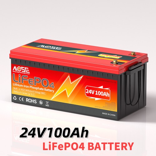 Lifepo4 12v 24v - 24v, 100ah