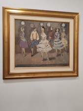 Quadro dipinto ad olio di