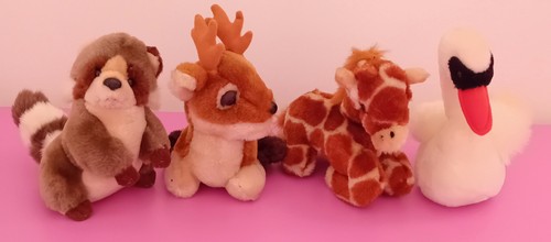 Peluche lotto di 4 - un,