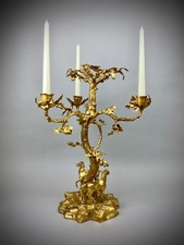 BELLISSIMO ANTICO CANDELABRO