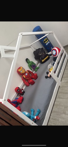 Letto montessori bimbo - bimbo, casetta