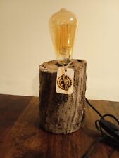 Lampada Artigianale In Legno