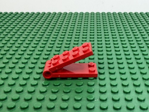 Lego piatto cerniera - cerniera, rossa