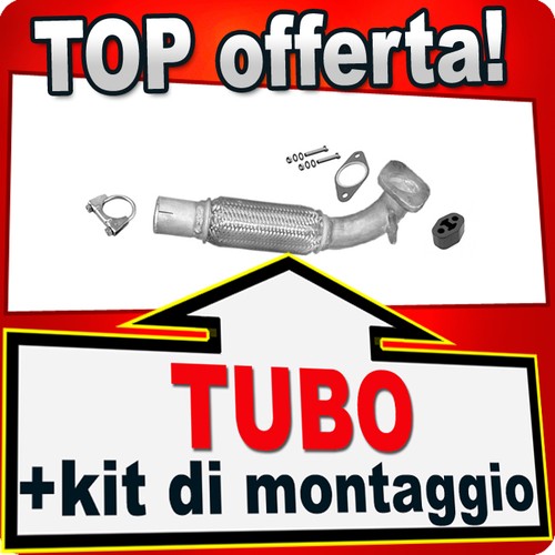 Tubo anteriore scarico ford - tubo,