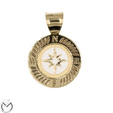 Pendaglio oro giallo 18 kt 750 rosa dei venti -772/ST-