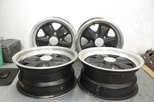 1984 Porsche Fuchs Rims Black