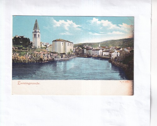 G2227 lussingrande cartolina - lussingrande,