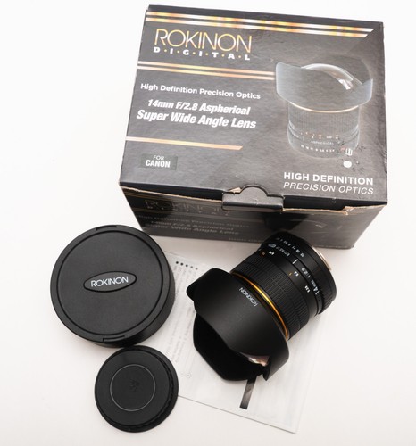 Rokinon samyang 2 - mm, f/2.8
