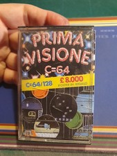 PRIMA VISIONE N° 5 per C64 Commodore 64 Cassetta Edicola Giochi