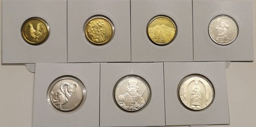 Andorra dinar serie monete - andorra,