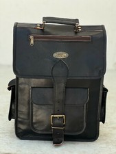 16" Zaino Borsa Vera Pelle