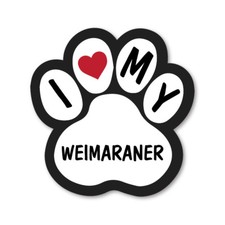 I LOVE MY WEIMARANER CAR VAN