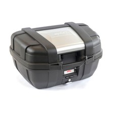 VALIGIA KAPPA KGR52 BAULETTO GARDA MONOKEY NERO COVER COLORE ALLUMINIO 52LT