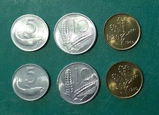 REPUBBLICA LOTTO 6 MONETE - 5