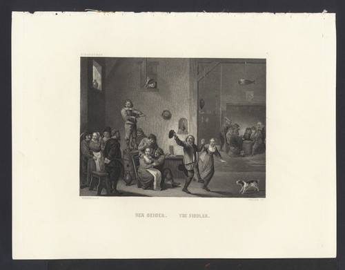 Violinista di teniers - violinista,