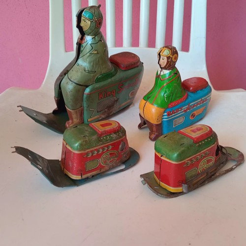 Vintage lot motorcycle parts - 4,
