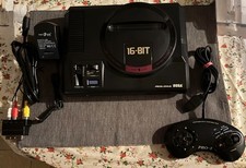 Sega Mega Drive primo modello HAA-2510 versione Giapponese Jap 1 controller cavi