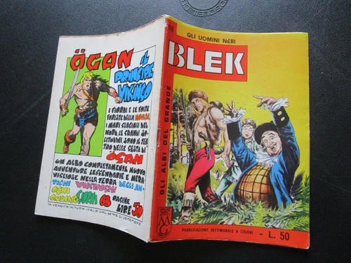 Blek libretto 116 originale - libretto,