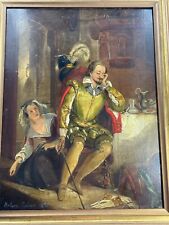 Calosci, Arturo 1855 -1926 Italia quadro nobile con ragazza 1891