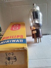 Valvola trasmittente 807 Marconi electron buona funzionante