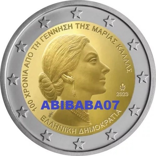 Grecia 2023 euro fdc unc - grecia, 100