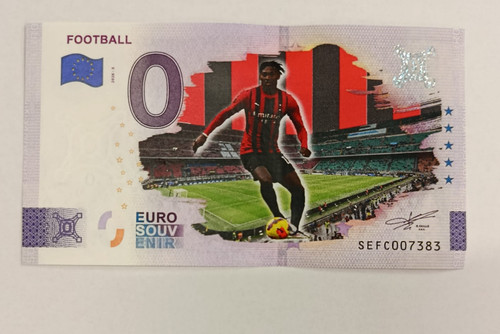 Zero euro souvenir - zero,