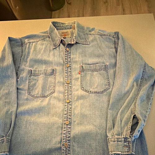 Camicia uomo levi - red, tab