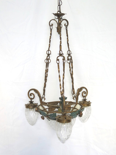 Lampadario vintage ferro - vintage,