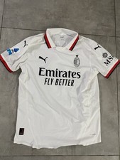 Maglia Calcio Milan Preparata Da Spogliatoio Loftus Cheek 2024-25 Bianca 