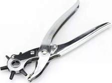 PINZA FUSTELLATRICE FORATRICE PER CINTURA E SCARPE BUCARE FORARE FARE BUCHI NEW