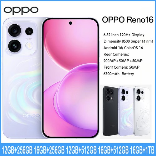 Smartphone oppo reno16 - oppo, 5g
