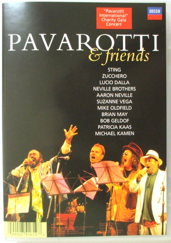 Dvd ntsc pavarotti friends - "pavarotti, &