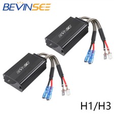 2PCS Bevinsee H1 H3 Faro LED
