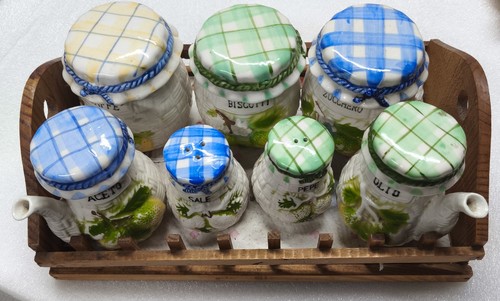 Set condimenti barattoli in - condimenti,