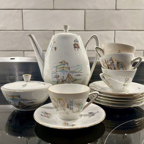 Set demitasse vintage - demitasse,