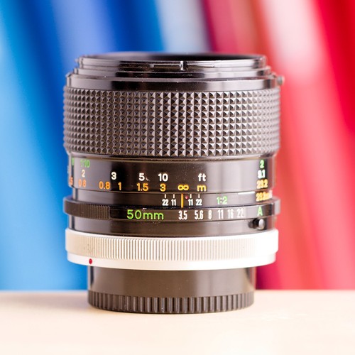 Canon macro 50mm - fd, nfd