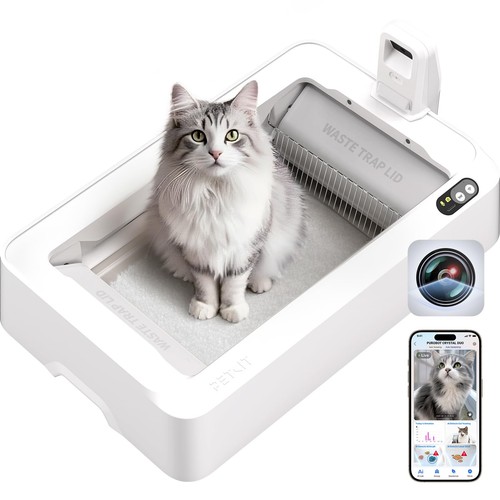Toilette per gatti aperta - , e