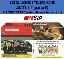 SCEGLI SCHEDE TELEFONICHE SIP USATE MAGNETIZZATE (parte 5)